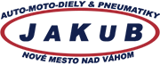 Jakub - Auto a moto diely, pneumatiky logo