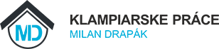 Milan Drapák - klampiarske práce logo
