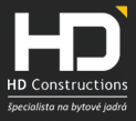HD Constructions logo