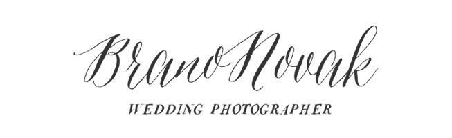 Mgr. Branislav Novák - svadobný fotograf logo