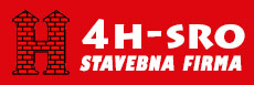 4 H s.r.o. - Stavebná firma logo